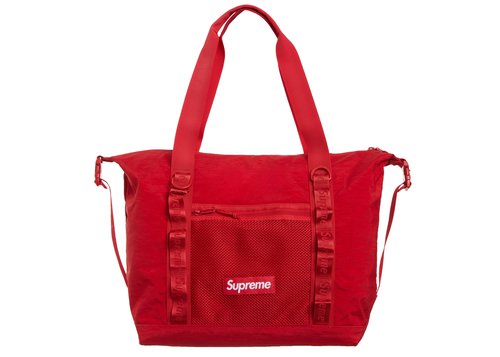 Supreme Zip Tote - Dark Red