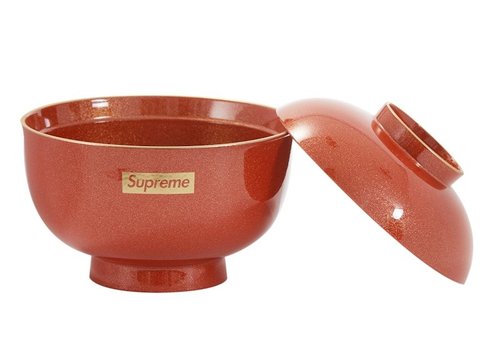 Supreme Zoni Glitter Bowl - Red