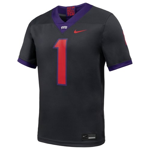 TCU Nike College Football Replica Jersey - Anthracite - P31811T494-ANT