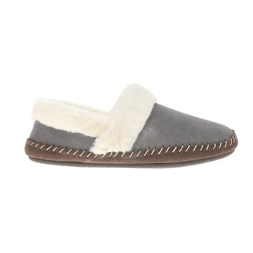 Tempur-Pedic Acelynn II Slip On Slippers - Grey/Off White - T.6153