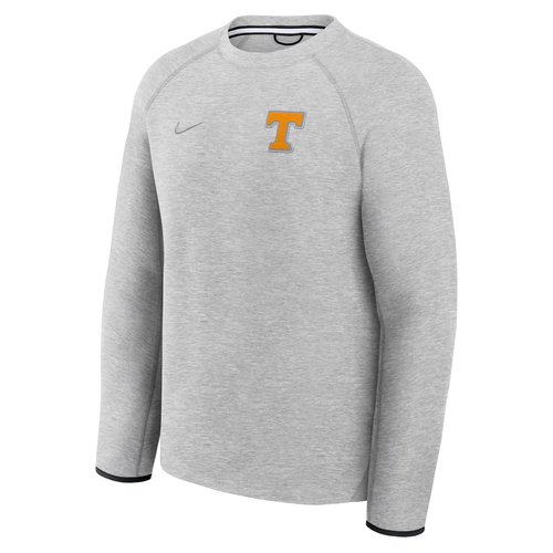Tennessee Tech Fleece Nike College Pullover Crew - Grey - 05L6086NUTN-J35