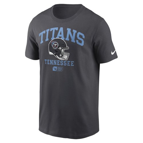 Tennessee Titans Helmet Essential Nike NFL T-Shirt - Anthracite - N19906F8F-5F1