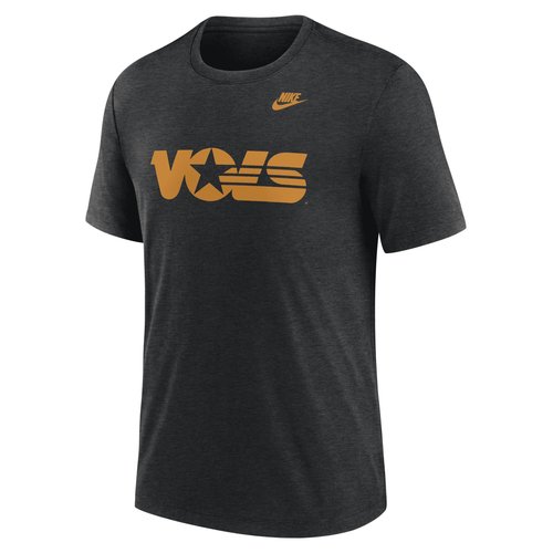Tennessee Volunteers Blitz Evergreen Legacy Primary Nike College T-Shirt - Black Heather - CLEVGGTNJFDUXP-TEN