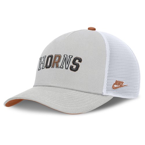 Texas Legacy Basketball Rise Nike College Trucker Adjustable Hat - Grey - NC970HR1TXV-H0E