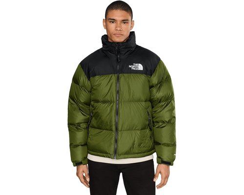 The North Face 1996 Retro Nuptse Jacket NF0A3C8DDIW - Woodland Green/TNF Black - NF0A3C8D-DIW