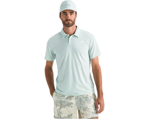 The North Face Adventure Polo Clothing - Opal Frost - NF0A872U-G70