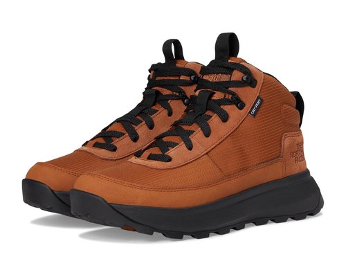 The North Face Bergen Mid WP Cold Weather Boots - Burnt Umber/TNF Black - NF0A8D8W-C79