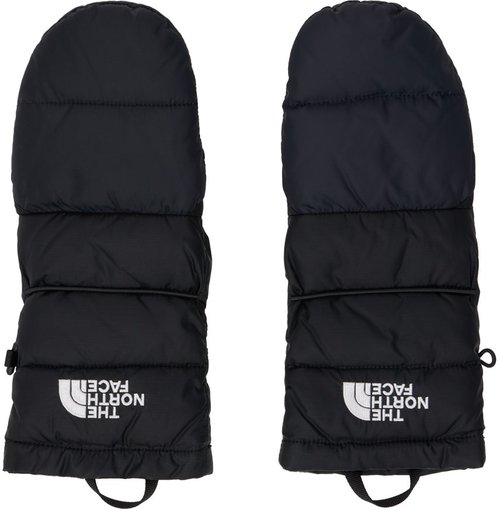 The North Face Black Nuptse Mittens 'JK3 TNF Black' NF0A55L6 Solesense