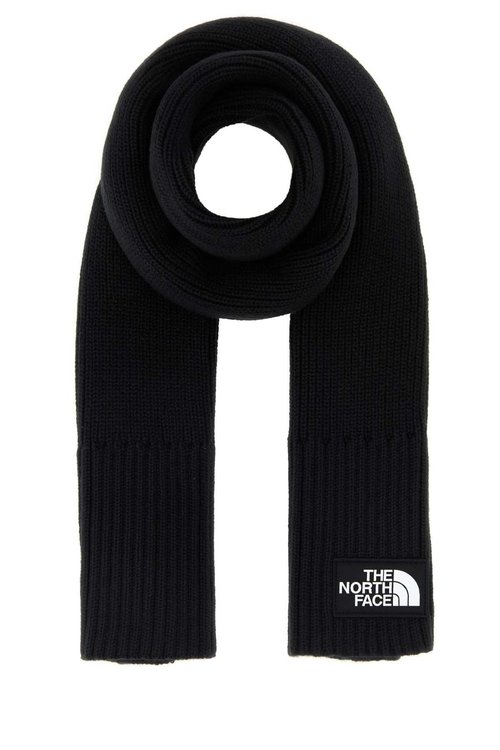 The North Face TNF Logo Box Scarf - Tnf Black - NF0A8CHG-JK31