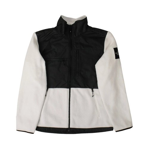 The North Face Collared Mountain Q Logo Jacket - White/Black - NF0A381M-FV3