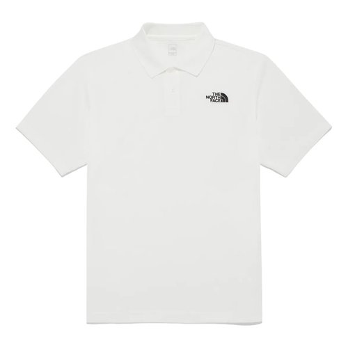 The North Face Coolmax Prime Short Sleeve Polo Asia Sizing - Off White - NT7PR04E