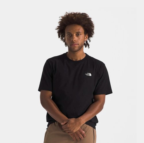 The North Face Short-Sleeve Box NSE Tee - Black/White - NF0A8B6K-KY4