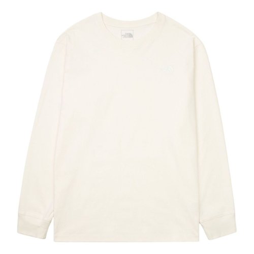 The North Face Cotton Long Sleeved Top - Off White - NF0A8GU6-QLI