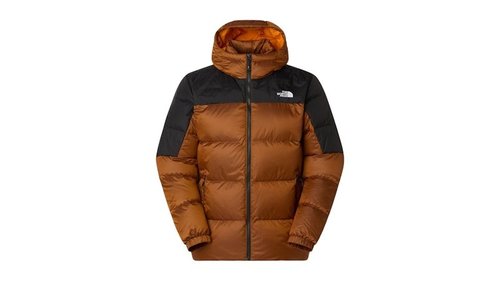 The North Face Diablo Down 2.0 Jacket - Mushroom Ember/Black Heather/Recycled - NF0A8992-EJB1