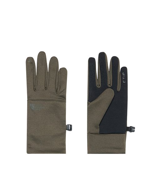The North Face ETIP RECYCLED GLOVE - Green/Black - NF0A4SHA-21L1