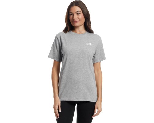 The North Face Evolution EMB Relaxed Short Sleeve T-Shirts Clothing - TNF Pale Grey Heather - NF0A8ET2-CQO