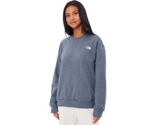 The North Face Evolution Embroidered Oversized Crew Sweatshirt - Granite Grey - NF0A8FKT-0U3