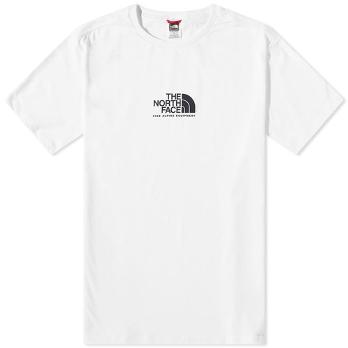 The North Face Fine Alpine Equipment Tee 3 - White/Black - NF0A4SZU-LA9