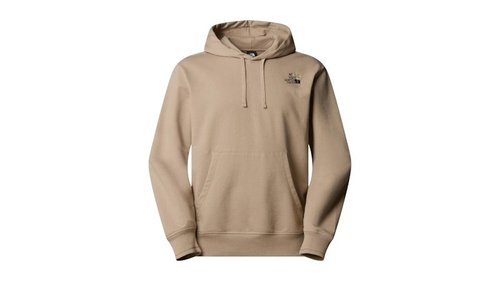 The North Face Flower Dome Relaxed Hooded GPH Hoodie - Mushroom Grey - NF0A8EGZ-BOX1