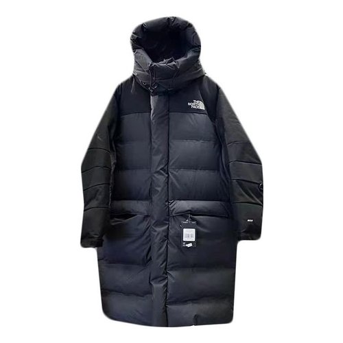 The North Face FW22 Logo Hooded Puffer Coat - Black - NF0A7RCR-JK3