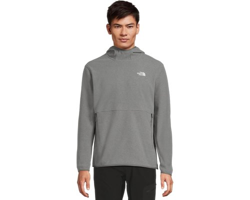 The North Face Glacier Fleece Pullover Hoodie Sweatshirt - TNF Mid Grey Heather - NF0A8D0S-CQI