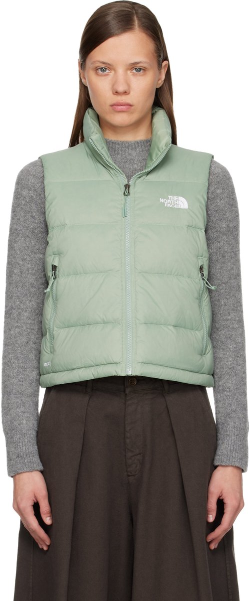 The North Face Green Hydrenalite A-Line Down Vest - Bq1 Slate Moss - NF0A89VJ