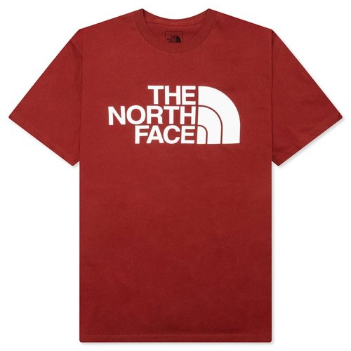 The North Face Half Dome S/S Tee - Iron Red - NF0A812M-POJ