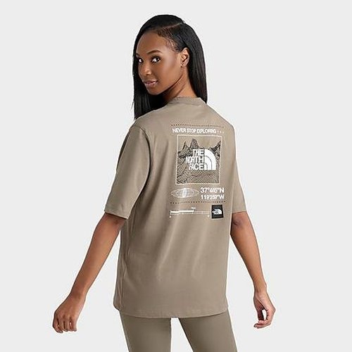 The North Face Inc Energy Oversized T-Shirt - Cavern Grey - NF0A8CBQ-030