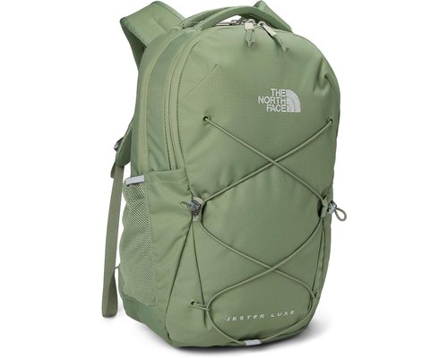 The North Face Jester Luxe Backpack Bags - Bark Mist/Silver Metallic - NF0A81E6-FWU