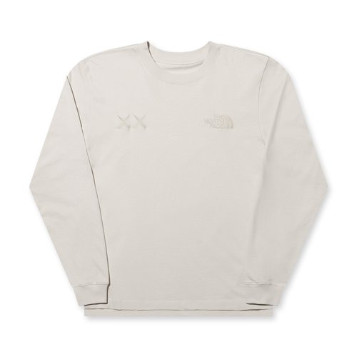 The North Face KAWS x Long Sleeve - Ivory - NF0A7WLM-128