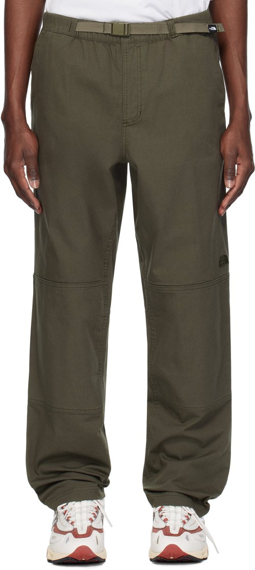 The North Face Khaki Beta Utility Belted Trousers - New Taupe Green 21L - NF0A8B62
