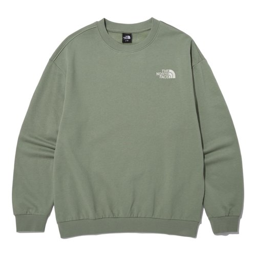 The North Face Logo Essential Sweater - Green - NM5MN91C