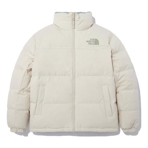 The North Face Logo Winter Puffer Jacket - Beige - NJ1DN77D