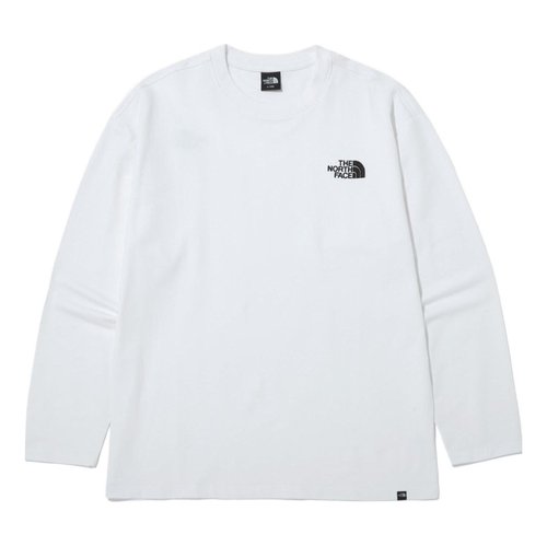 The North Face Long Sleeve T-Shirt - White - NT7TN90B