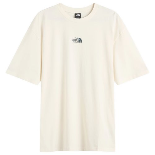 The North Face Mountain Fun Oversized T-Shirt - White Dune - NF0A8F2N-QLI