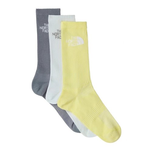 The North Face Multi Sport Socks Crew Pack of 3 - Transcendent Grey/Pearl - NF0A882H-N8U1