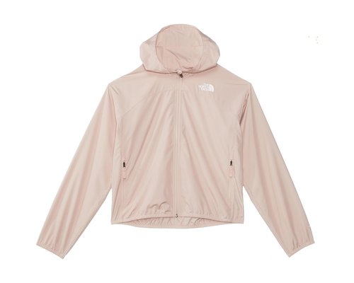 The North Face Never Stop Hooded WindWalltm Jacket Little Kids/Big Kids Clothing - Pink Moss - NF0A86TV-LK6