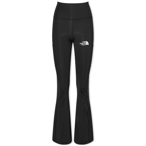 The North Face Poly Knit Flared Leggings - TNF Black - NF0A87A6-JK31