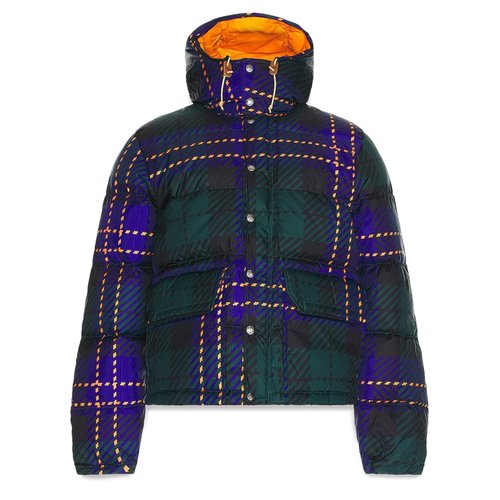 The North Face Ponderosa Green Large Half Dome Plaid Print - NF0A7WUR