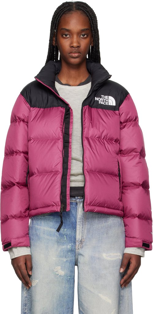 Purple North Face Women Nuptse 1996 Retro Jacket Purple North Face