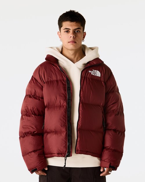 The North Face Red Box Down Jacket - Mushroom Grey - NF0A8EGB-BOX