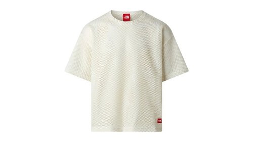 The North Face Red Box Mesh Tee Shirt - White - NF0A8FHH-QLI