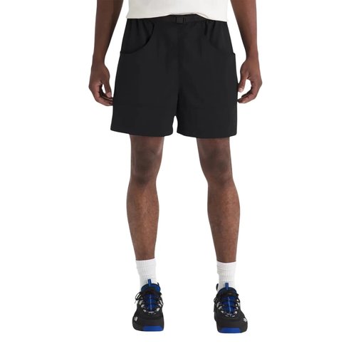 The North Face Red Box Nylon Belted Shorts - Tnf Black - NF0A8FHD-JK3
