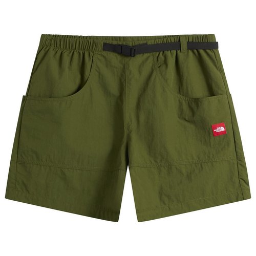 The North Face Red Box Nylon Belted Shorts - Woodland Green - NF0A8FHD-BRI