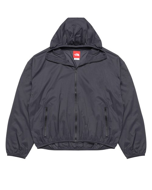 The North Face Ful Zip Packable Nylon WInd Jacket - Obsidian - NF0A8EFW-0SA1