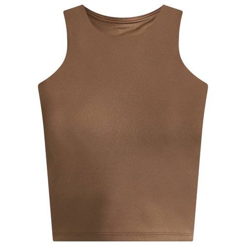 The North Face Refina Longline Bra Top - Smokey Brown - NF0A896A-1OI1