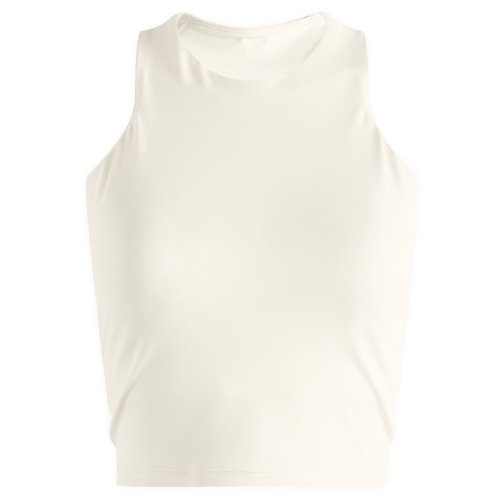 The North Face Refina Longline Bra Top - White Dune - NF0A896A-QLI1
