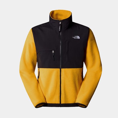 The North Face Retro Denali Zip Up Jacket - Yellow/Black - NF0A88XH-ZU3