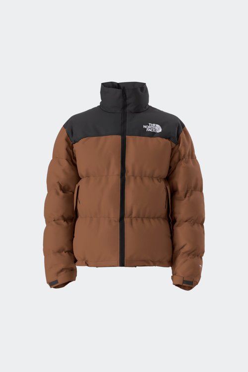 The North Face 1996 Retro Nuptse 700 Fill Packable Jacket - Burnt Umber/Tnf Black - NF0A3C8D-C79