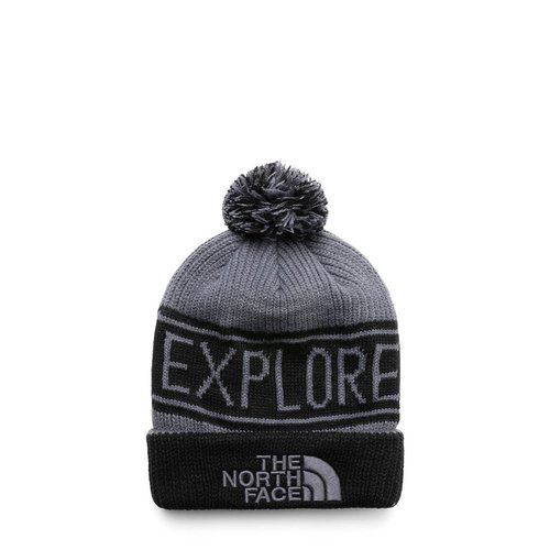 The North Face Retro Tnf Pom Beanie - NF0A3FMP